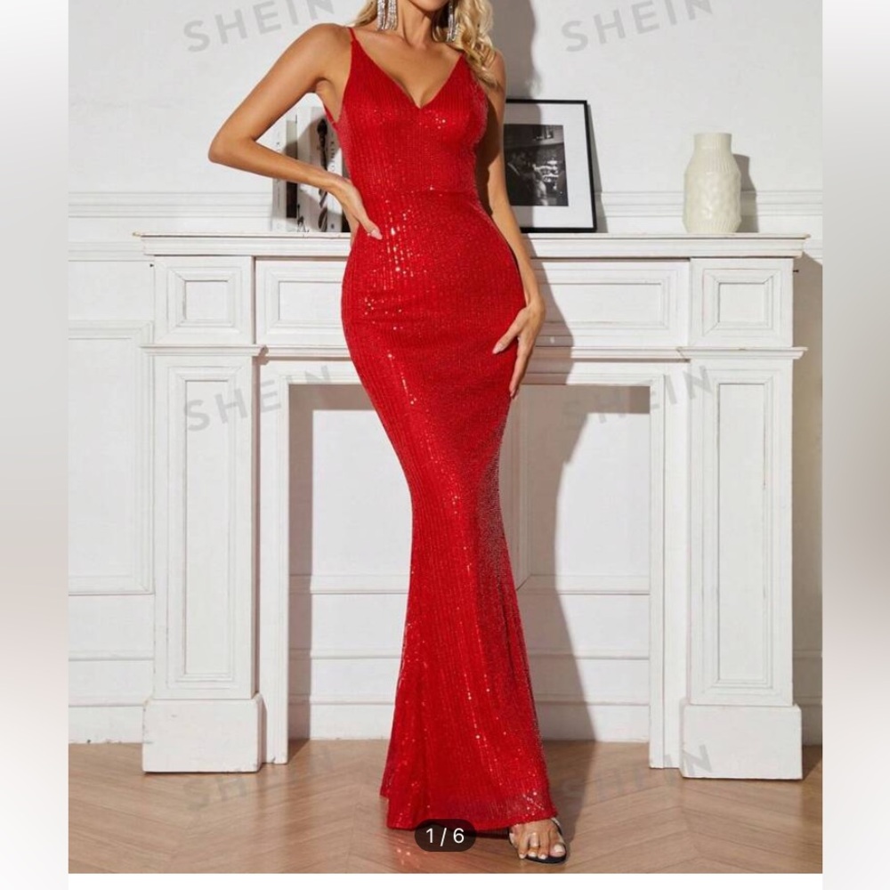 red prom dress SUPER CUTE and fitting